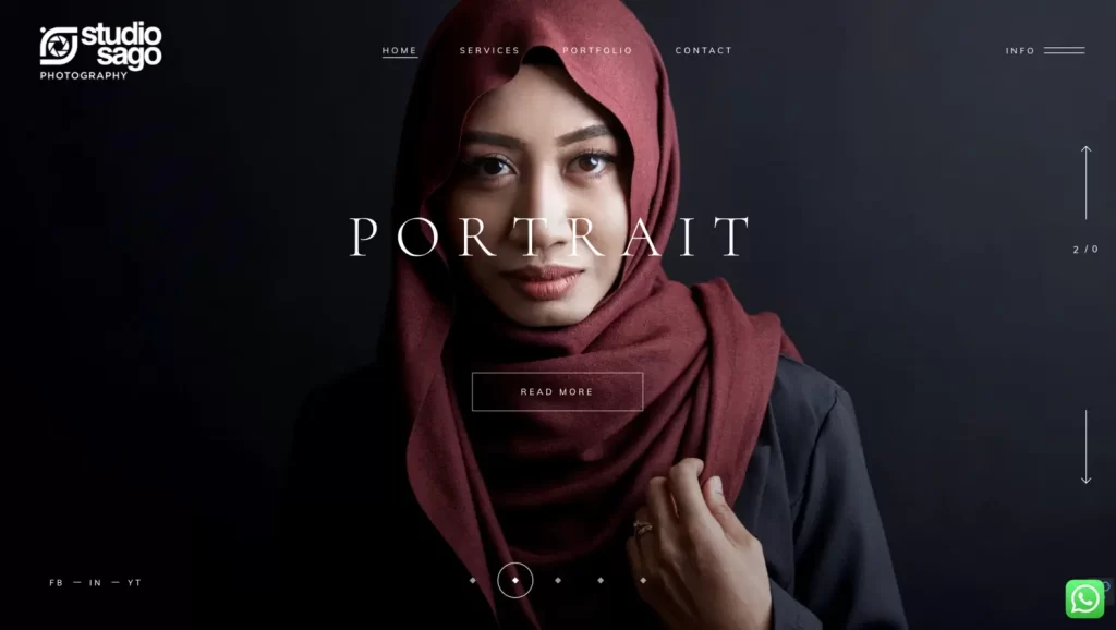 studio sago portrait photograph