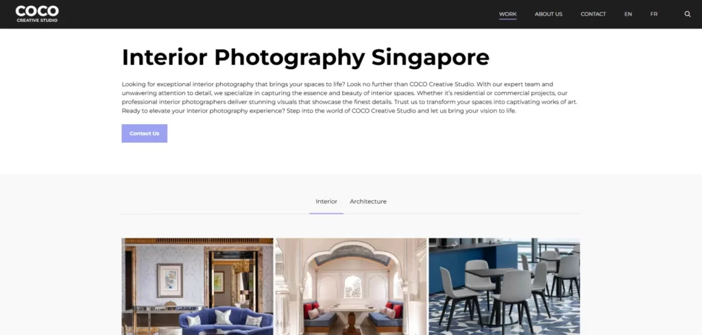 Coco Creative Interior Photography Studio​