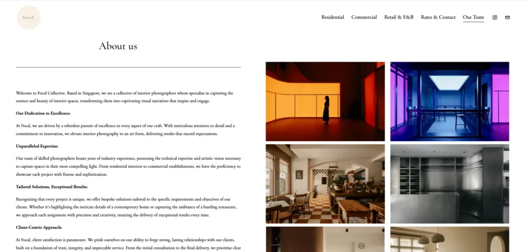 Focal Collective​ Interior Photography