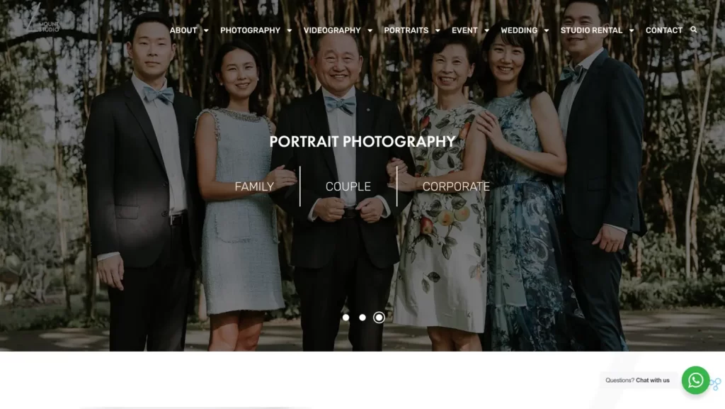 Mount Studio Portrait Photography